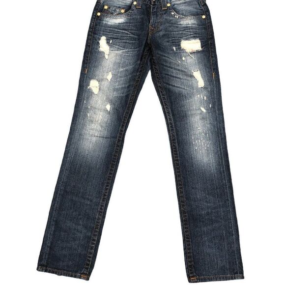 True Religion Jeans Size 29 SLIM Blue - Picture 10 of 10